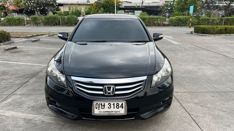 Honda Accord 2011 2.0 EL Sedan เบนซิน ไม่ติดแก๊ส เกียร์อัตโนมัติ ดำ รูปที่ 2