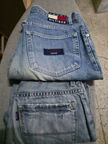 กางเกงยีนส์ขาสั้นTommy Hilfiger💯📌📌 รูปที่ 2