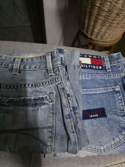 กางเกงยีนส์ขาสั้นTommy Hilfiger💯📌📌 รูปที่ 16