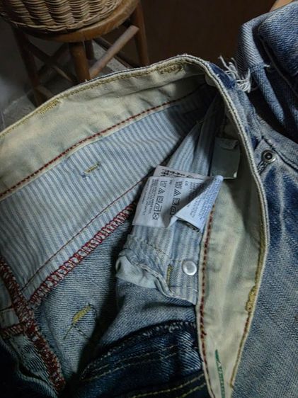 กางเกงยีนส์ขาสั้นTommy Hilfiger💯📌📌 รูปที่ 12