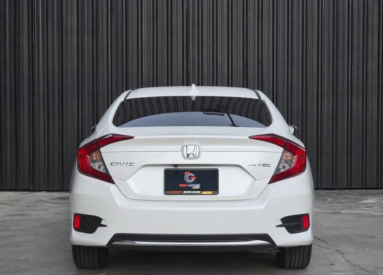 Honda Civic 2019 1.8 EL i-VTEC Sedan เบนซิน ไม่ติดแก๊ส เกียร์อัตโนมัติ ขาว รูปที่ 4