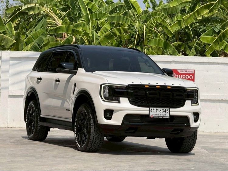 Ford Everest 2023 2.0 Turbo Sport Utility-car ดีเซล ไม่ติดแก๊ส เกียร์อัตโนมัติ ขาว รูปที่ 3