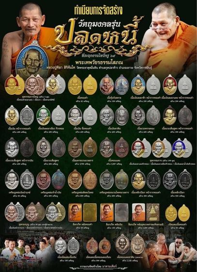 เหรียญปลดหนี้ หลวงปู่ศิลา  ไหว้ครู 69นวะหน้ากากเงิu เลข.310  รูปที่ 12