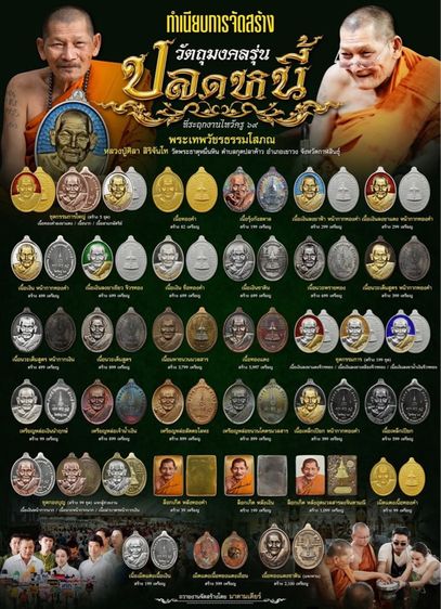 เหรียญปลดหนี้ หลวงปู่ศิลา  ไหว้ครู 69นวะหน้ากากเงิu เลข.310  รูปที่ 11