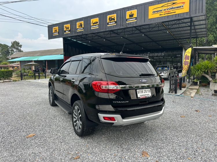 Ford Everest 2019 2.0 Titanium Utility-car ดีเซล ไม่ติดแก๊ส เกียร์อัตโนมัติ ดำ รูปที่ 4