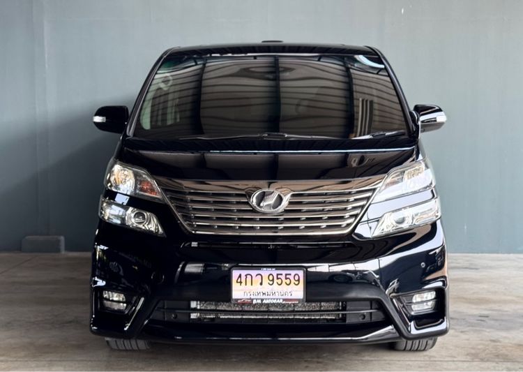 Toyota Vellfire 2011 2.4 V Utility-car เบนซิน ไม่ติดแก๊ส เกียร์อัตโนมัติ ดำ รูปที่ 2