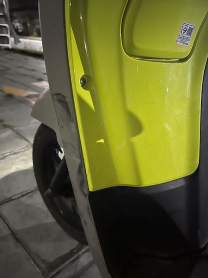 Yamaha Fazzio สีเทา-เหลือง ปี 2567 รูปที่ 6