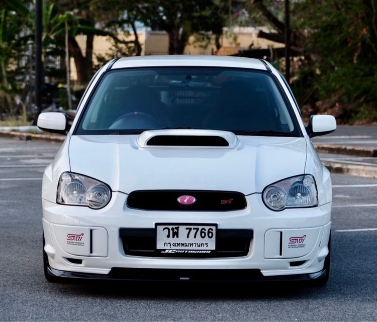 Subaru Impreza 2006 2.0 WRX 4WD Sedan เบนซิน ไม่ติดแก๊ส เกียร์ธรรมดา ขาว รูปที่ 2