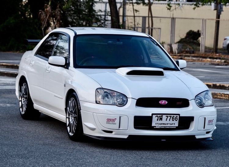 Subaru Impreza 2006 2.0 WRX 4WD Sedan เบนซิน ไม่ติดแก๊ส เกียร์ธรรมดา ขาว