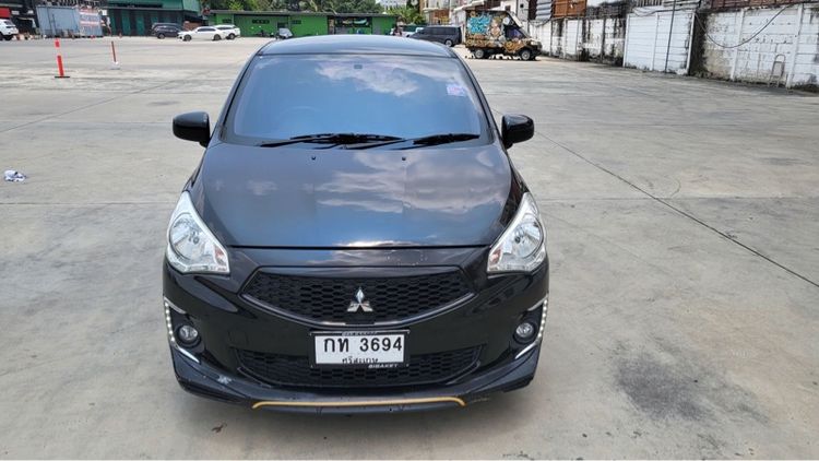 Mitsubishi Attrage 2019 1.2 GLS Sedan เบนซิน ไม่ติดแก๊ส เกียร์อัตโนมัติ ดำ รูปที่ 2