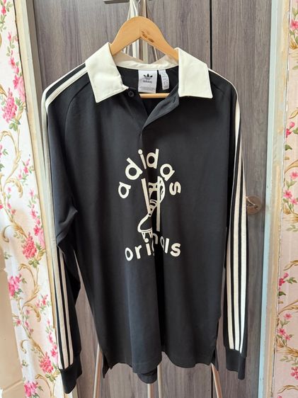 ดำ XL แขนยาว สเวตเชิ้ต อื่นๆ Sweater Adidas Polo Black 