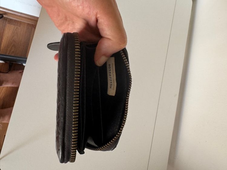 กระเป๋าใส่เหรียญ บัตร Bottega Veneta รูปที่ 6
