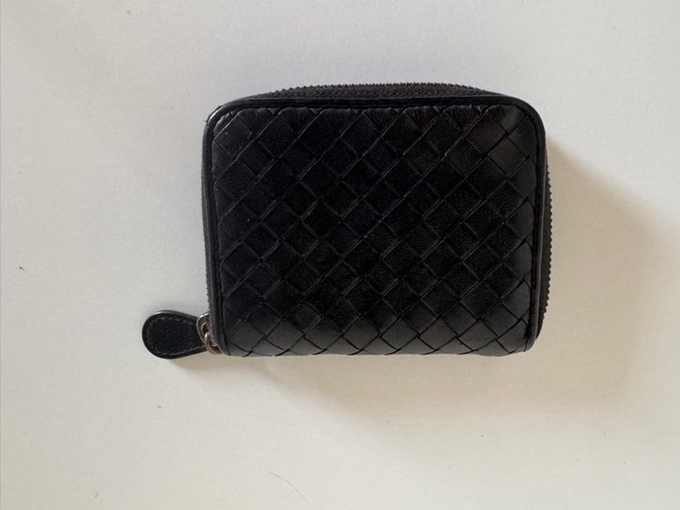 ไม่ระบุ ดำ หนังแท้ กระเป๋าใส่เหรียญ บัตร Bottega Veneta