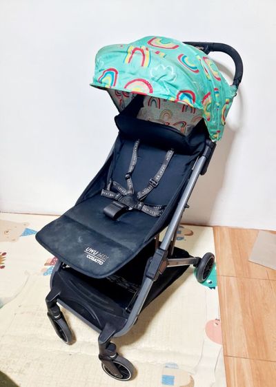 อื่นๆ รถเข็นเด็กพับได้ รถเข็นเด็กของประเทศอังกฤษ รุ่น Cosatto Uwu Mix  ลาย Rainbow Riderเป็นรถเข็นเด็กสไตล์ซิตี้เน้นความคล่องตัวและประหยัดพื้นที่ ขึ้นเครื่องบินได้