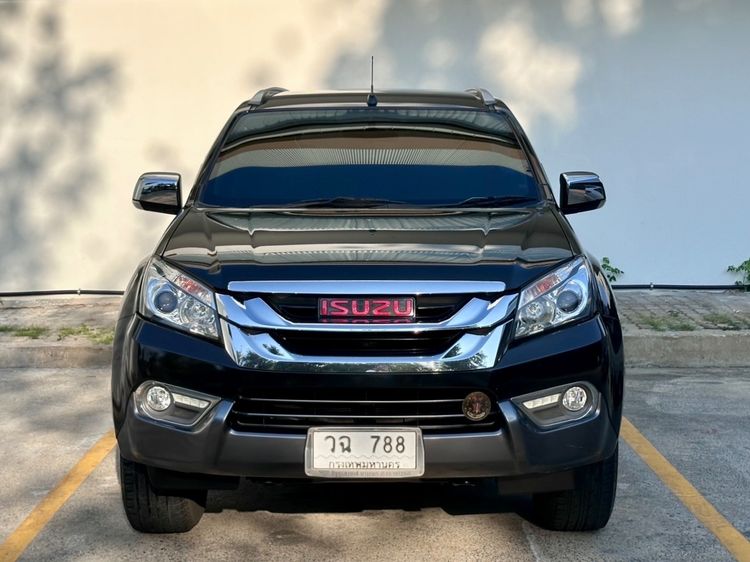 Isuzu MU-X 2013 2.5 Utility-car ดีเซล ไม่ติดแก๊ส เกียร์อัตโนมัติ ดำ รูปที่ 2