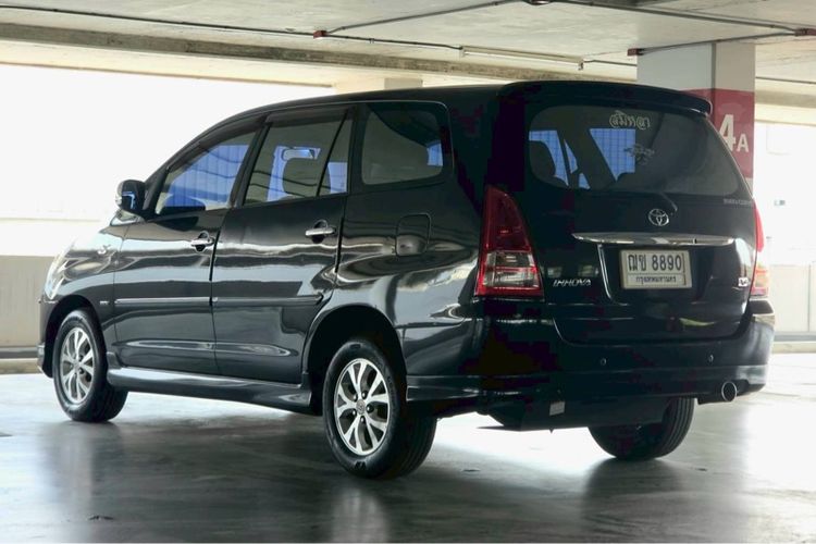 Toyota Innova 2008 2.0 V Van เบนซิน LPG เกียร์อัตโนมัติ ดำ รูปที่ 4