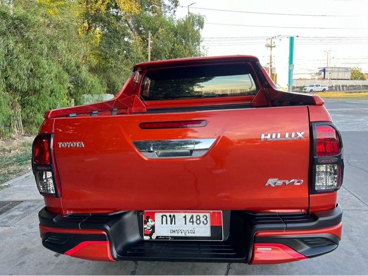 Toyota Hilux Revo 2017 2.4 TRD Sportivo Pickup ดีเซล ไม่ติดแก๊ส เกียร์อัตโนมัติ ส้ม รูปที่ 2