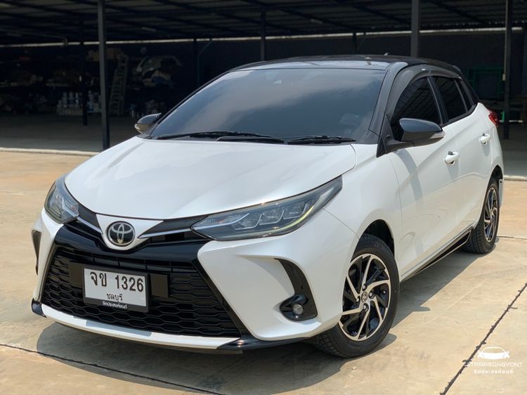Toyota Yaris 2020 1.2 Sport Premium Sedan เบนซิน เกียร์อัตโนมัติ ขาว รูปที่ 4