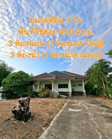 บ้านพร้อมที่ดินเนื้อที่ 1 ไร่ (400 ตร.ว.) 3นอน 3 น้ำ มีบ่อปูนขนาดใหญ่ 8 บ่อ บ่อเล็ก 6บ่อ มีระบบพร้อมต่อยอดหรือสร้างธุรกิจ ใกล้ตัวเมือง