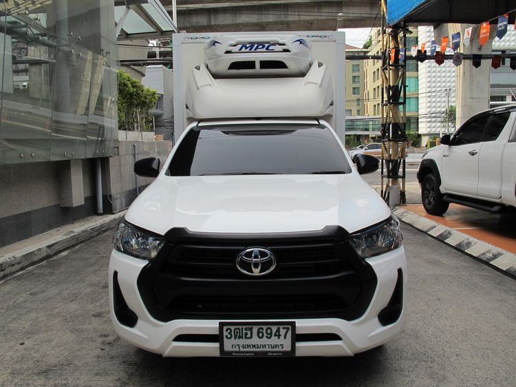 Toyota Hilux Revo 2024 2.4 Entry Van ดีเซล ไม่ติดแก๊ส เกียร์ธรรมดา ขาว รูปที่ 3