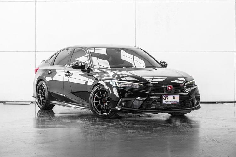 Honda Civic 2023 1.5 Turbo RS Sedan เบนซิน ไม่ติดแก๊ส เกียร์อัตโนมัติ ดำ รูปที่ 2