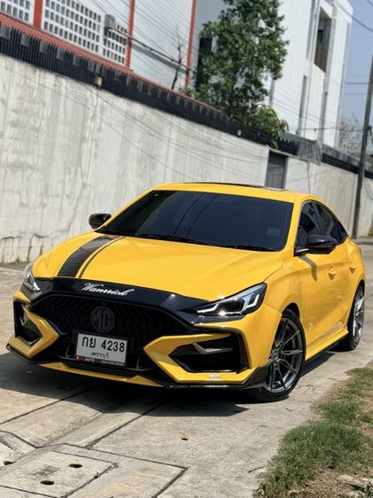 MG MG5 2021 1.5 X Sedan เบนซิน ไม่ติดแก๊ส เกียร์อัตโนมัติ เหลือง รูปที่ 3
