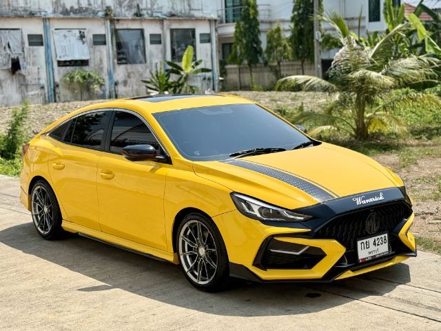 MG MG5 2021 1.5 X Sedan เบนซิน ไม่ติดแก๊ส เกียร์อัตโนมัติ เหลือง