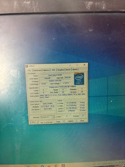 ยกเคส พร้อมใช้งาน Lenovo  I7 4770 แรม 8 G ฮาร์ดดิส 1000 G  รูปที่ 4