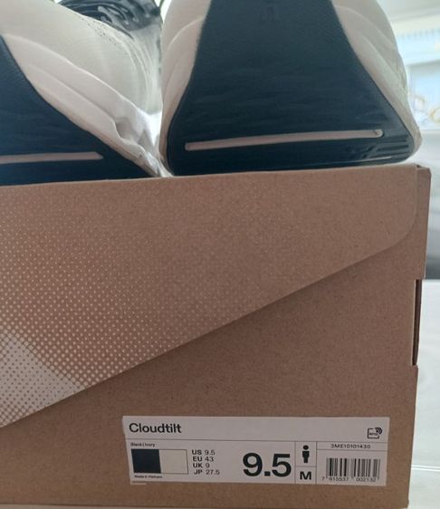 ขาย On Cloudtilt Black Ivory size 43-275cm  เหมือนใหม่ ใส่เดินในห้าง 1 ครั้ง ของแท้ รูปที่ 15