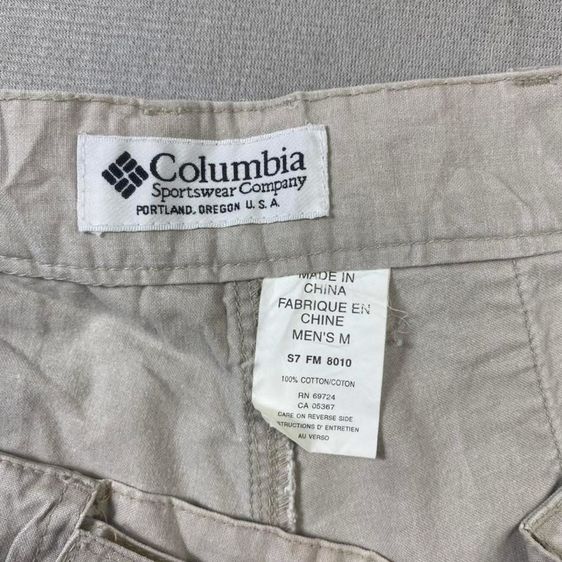 กางเกงขาสั้น Columbia แท้ 💯 size M วัดจริง เอว 31-37 ยาว 17 ปลายขากว้าง 13.5 นิ้ว สภาพดีมาก ดีเทลสวย ทรงสวย กระเป๋าเยอะ หายากน่าสะสมครับ รูปที่ 5
