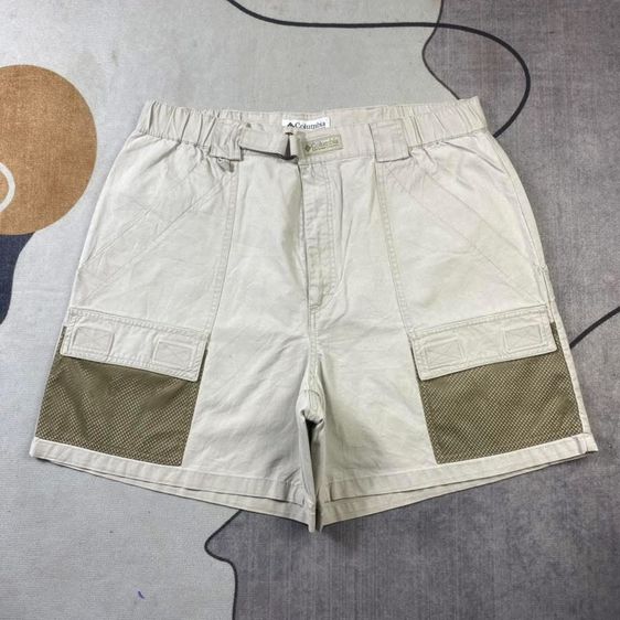 กางเกงขาสั้น Columbia แท้ 💯 size M วัดจริง เอว 31-37 ยาว 17 ปลายขากว้าง 13.5 นิ้ว สภาพดีมาก ดีเทลสวย ทรงสวย กระเป๋าเยอะ หายากน่าสะสมครับ รูปที่ 2