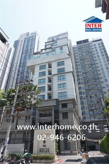 คอนโดมิเนียม 34.84 ตร.ม. คอนโด เดอะริช สาทร-ตากสิน ใกล้ BTSวงเวียนใหญ่ ซอยกรุงธนบุรี6 ถนนกรุงธนบุรี ถนนกรุงธนบุรี6 เขตคลองสาน กรุงเทพมหานคร