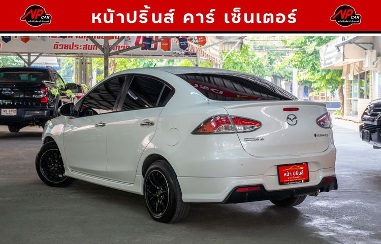 Mazda Mazda 2 2014 1.5 Elegance Spirit Sedan เบนซิน ไม่ติดแก๊ส เกียร์อัตโนมัติ ขาว รูปที่ 4