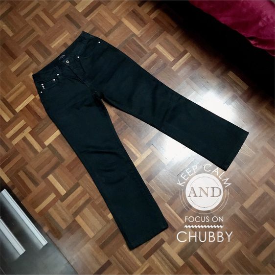 กางเกงยีนส์เอวกลางทรงกระบอกดเกสส์เเท่มาก GUESS JEANS Size เป้า 10 เอว 28 สะโพก 38 ยาว 37 รูปที่ 2