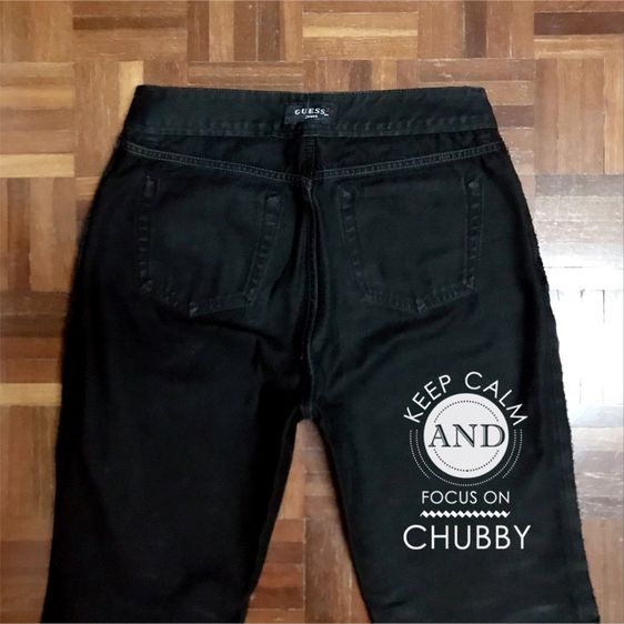 กางเกงยีนส์เอวกลางทรงกระบอกดเกสส์เเท่มาก GUESS JEANS Size เป้า 10 เอว 28 สะโพก 38 ยาว 37 รูปที่ 8