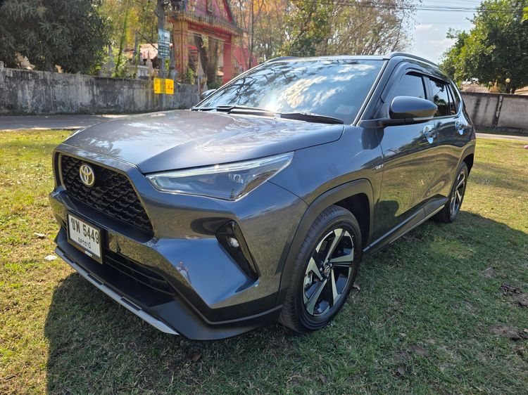 รถ Toyota Yaris Cross 1.5 HEV Premium สี เทา
