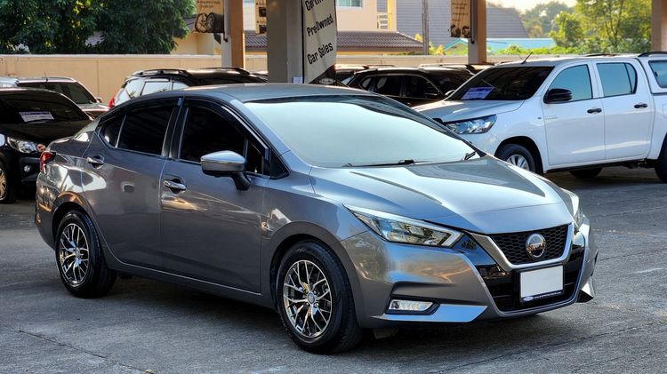 Nissan Almera 2022 1.0 VL Sedan เบนซิน ไม่ติดแก๊ส เกียร์อัตโนมัติ เทา รูปที่ 3