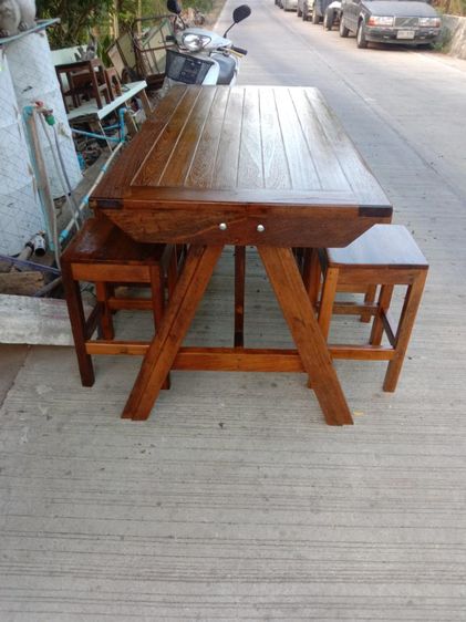 โต๊ะชุดพร้อมเก้าอี้ 6 ตัวสวยๆ รูปที่ 5