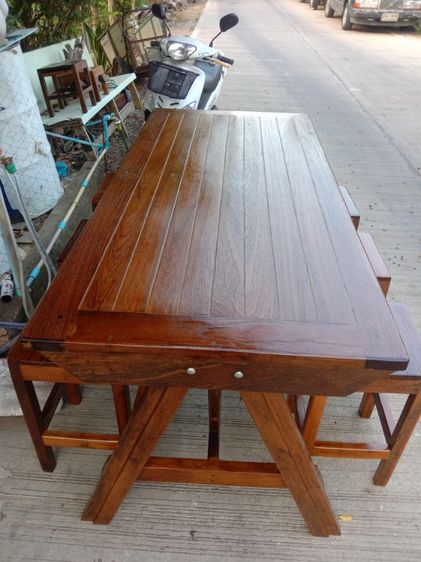 โต๊ะชุดพร้อมเก้าอี้ 6 ตัวสวยๆ รูปที่ 3