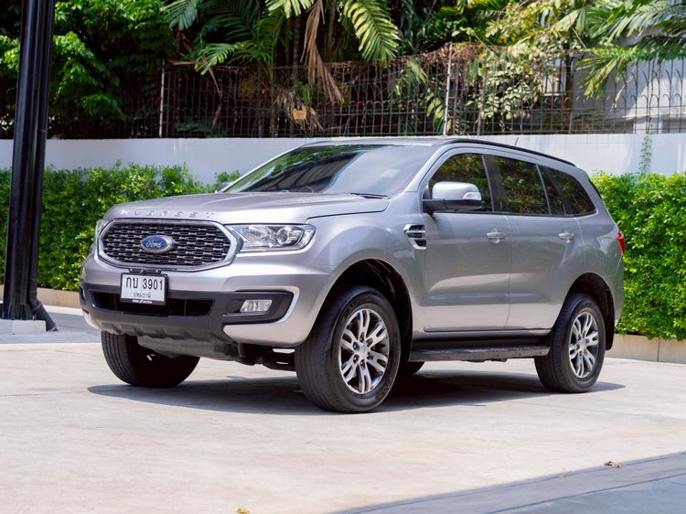 Ford Everest 2021 2.0 Trend Utility-car ดีเซล ไม่ติดแก๊ส เกียร์อัตโนมัติ เงิน รูปที่ 3