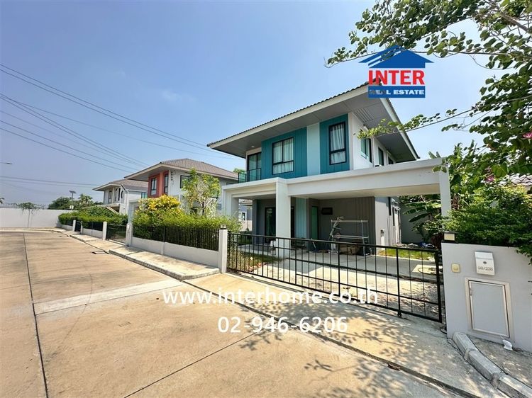 บ้านเดี่ยว 2 ชั้น 52.1 ตร.ว. หมู่บ้านอณาสิริบางใหญ่ ใกล้เซ็นทรัล เวสต์เกต ซอยวัดพระนอน ถนนกาญจนาภิเษก ถนนประชาอุทิศ ถนนทางด่วนM81 บางใหญ่  รูปที่ 2