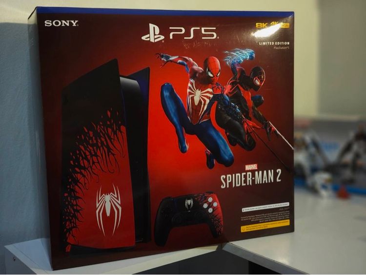 Software Playstation เครื่องเกมส์โซนี่ เพลย์สเตชั่น PS5 (Playstation 5) PS5 Spider-Man 2 Limited Edition 