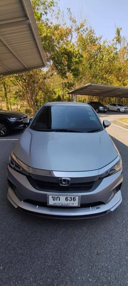 Honda City 2020 1.0 V Sedan เบนซิน ไม่ติดแก๊ส เกียร์อัตโนมัติ เทา รูปที่ 2