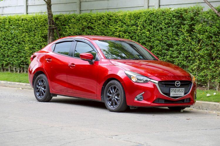 Mazda Mazda 2 2018 1.3 High Connect Sedan เบนซิน ไม่ติดแก๊ส เกียร์อัตโนมัติ แดง รูปที่ 2