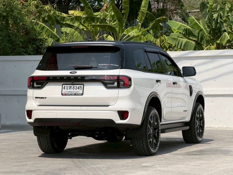 Ford Everest 2023 2.0 Turbo Sport Utility-car ดีเซล ไม่ติดแก๊ส เกียร์อัตโนมัติ ขาว รูปที่ 4