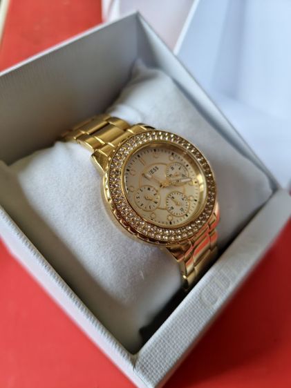 นาฬิกาสำหรับผู้หญิง Guess รุ่น Crown Jewel GW0410L2 

