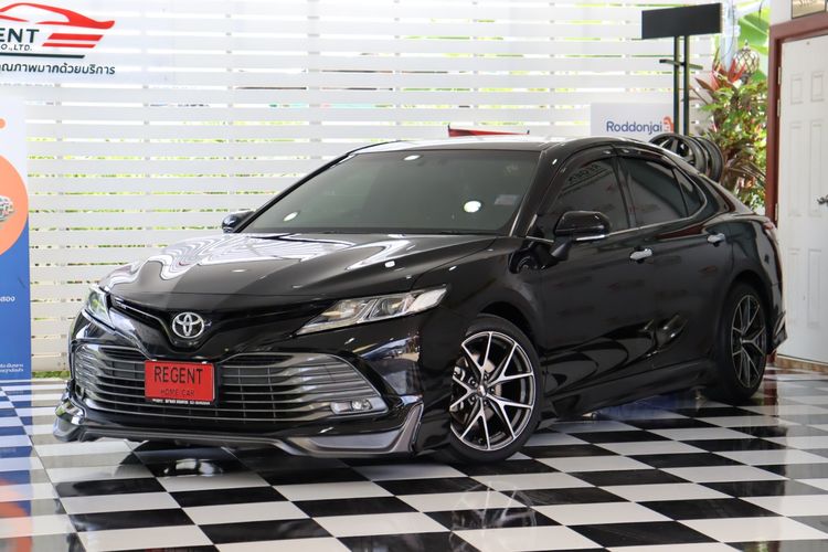 Toyota Camry 2020 2.0 G Sedan เบนซิน ไม่ติดแก๊ส เกียร์อัตโนมัติ ดำ รูปที่ 3