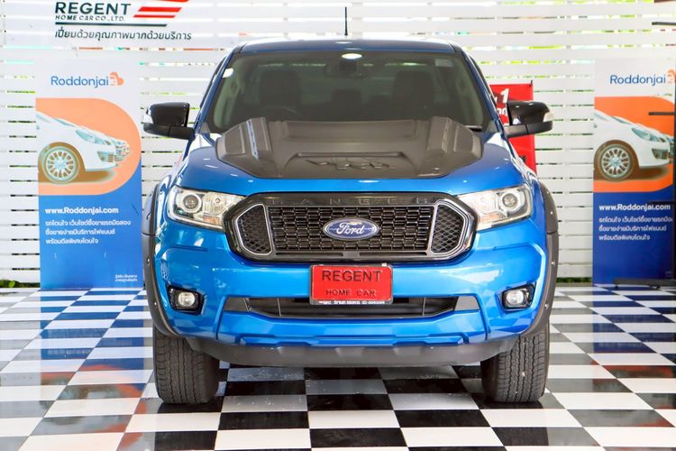 Ford Ranger 2021 2.2 Hi-Rider XLT Pickup ดีเซล ไม่ติดแก๊ส เกียร์อัตโนมัติ น้ำเงิน รูปที่ 2
