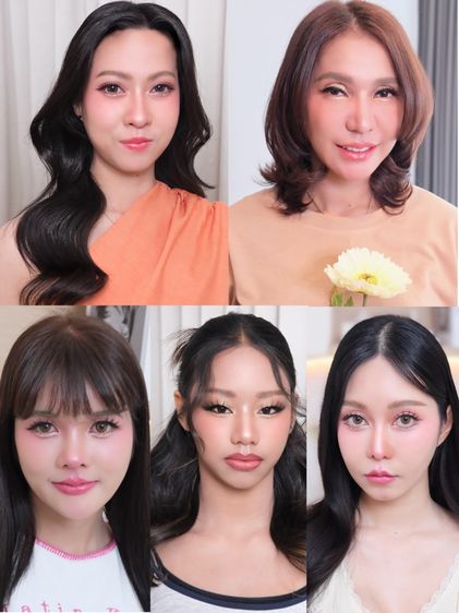 บริการแต่งหน้าทำผมเจ้าสาวรับปริญญาออกงานต่างๆแถว พระราม 2 ท่าข้ามบางมดจอมทองพุทธะบูชาประชาอุทิศพระสมุทรเจดีย์พระประแดง 065-141-4242 พอลล่า รูปที่ 5