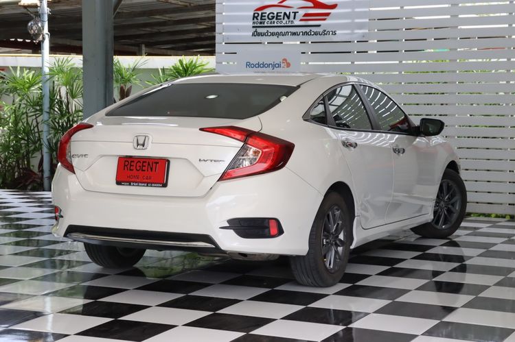 Honda Civic 2021 1.8 EL i-VTEC Sedan เบนซิน ไม่ติดแก๊ส เกียร์อัตโนมัติ ขาว รูปที่ 4